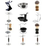 Maxbell Men's Shaving Brush Stainless Stain Bowl Cup Salon Barber Beard Shave Set