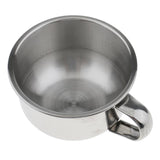 Maxbell Men's Shaving Brush Stainless Stain Bowl Cup Salon Barber Beard Shave Set