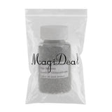 Maxbell Maxbell 1000 Pieces Silicone Hair Extension Loop Micro Color Ring Beads Dark Brown