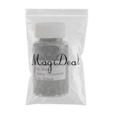 Maxbell Maxbell 1000 Pieces Silicone Hair Extension Loop Micro Color Ring Beads Black