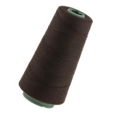 Maxbell Maxbell Hair Weaving Sewing Decor Thread for Wig Weft Hair Extensions Dark Brown