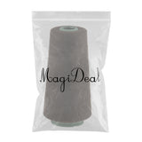 Maxbell Maxbell Hair Weaving Sewing Decor Thread for Wig Weft Hair Extensions Dark Brown