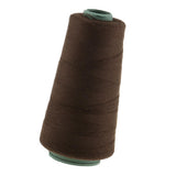 Maxbell Maxbell Hair Weaving Sewing Decor Thread for Wig Weft Hair Extensions Medium Brown