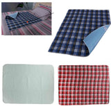 Maxbell Maxbell Washable Reusable Underpad Incontinence Pad Absorbent Sheet Protect Blue XS