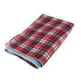Maxbell Maxbell Washable Reusable Underpad Incontinence Pad Absorbent Sheet Protector Red L