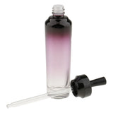 Maxbell Maxbell 2 Pieces Empty Glass Eye Dropper Bottles Essential Oil Perfume Pipette Vials