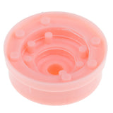Maxbell Maxbell 48 Holes Nail Drill Bit Kit Holder Stand Organizer Manicure Box Display Pink