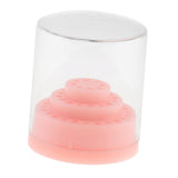 Maxbell Maxbell 48 Holes Nail Drill Bit Kit Holder Stand Organizer Manicure Box Display Pink