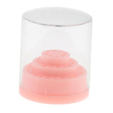 Maxbell Maxbell 48 Holes Nail Drill Bit Kit Holder Stand Organizer Manicure Box Display Pink