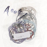 Maxbell Maxbell Set of 6pcs PU Leather Sports Eyeglass Reading Spectacles Sunglasses Glasses Holder Cord Chain Red Blue Black Purple Brown Coffee