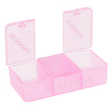 Maxbell Maxbell Portable 7 Day Weekly Pill Box Medicine Storage Tablet Organizer Case Green