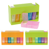 Maxbell Maxbell Portable 7 Day Weekly Pill Box Medicine Storage Tablet Organizer Case Green