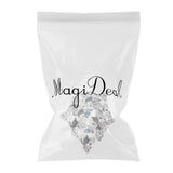 Maxbell Maxbell 10Pieces 3D DIY Rhinestone Jewelry Nail Art Charms Glitter Manicure Tips 8