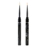 Maxbell Maxbell Nail Art Acrylic Brush Liner Painting Line Drawing Pen Short Brush Hair 07mm