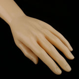 Maxbell 2 Pairs Male Mannequin Hand for Jewelry Bracelet Gloves Display Skin Color