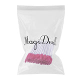Maxbell Maxbell 50 Piece Disposable Eyelash Extension Brushes Mascara Wands Applicator Pink