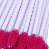 Maxbell Maxbell 50 Piece Disposable Eyelash Extension Brushes Mascara Wands Applicator Pink