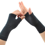 Maxbell Maxbell Pair Of Compression Gloves Pain Ache Stiffness Reliever Black XL