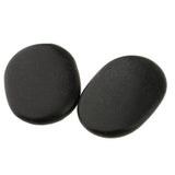 11 Pieces Massage Stone Natural   Basalt Hot Rock for Spa Gua Sha