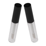 Maxbell Maxbell 4Piece 4ml Clear Travel Empty Lipstick Lip Oil Vails Lip Gloss Tubes Bottles