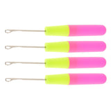 Maxbell 6pcs Latch Hook Crochet Needles for Hair/Micro Braid Dread Lock Maintaining