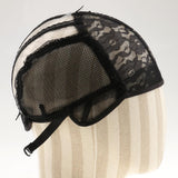 Maxbell Maxbell Wig Making Base Inner Cap Adjustable Weave Breathable Weaving Lace Net Black