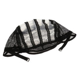 Maxbell Maxbell Wig Making Base Inner Cap Adjustable Weave Breathable Weaving Lace Net Black