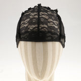 Maxbell Maxbell Wig Making Base Inner Cap Adjustable Weave Breathable Weaving Lace Net Black