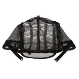 Maxbell Maxbell Wig Making Base Inner Cap Adjustable Weave Breathable Weaving Lace Net Black