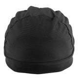 Maxbell Black Spandex Dome Cap for Making Wigs Nylon Snood Stretchy Wig Cap 4pcs