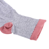 Maxbell Maxbell 1 Pair Womens Mens Compression Socks Zip Leg Support Stockings Gray XXL