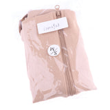 Maxbell Maxbell Pair Copper Compression Socks Leg Support Open Toe Stockings XXL Skin Color