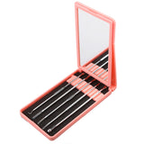 Maxbell Maxbell 5Pieces Blackhead Remover Acne Blemish Needle Pimple Extractor + Mirror Pink