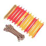 Maxbell Maxbell 12 Pieces Hair Grip Curlers Rollers Salon Hairdressing Styling Tool 1.4x9 cm