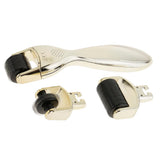 Maxbell Maxbell 3 in 1 Titanium Micro Needle Skin Derma Roller Microneedle 0.5+1.5+3.0mm