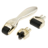 Maxbell Maxbell 3 in 1 Titanium Micro Needle Skin Derma Roller Microneedle 0.5+1.5+3.0mm
