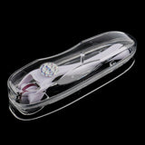Maxbell Maxbell 1.0mm 180 Titanium Anti-aging Micro Needles Eye Face Skin Derma Roller