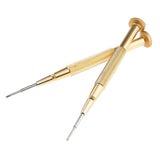 Maxbell 4 Pieces Precision Flat & Cross Screwdriver Eye Glasses Jewelry Repair Tools