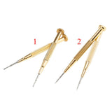 Maxbell 4 Pieces Precision Flat & Cross Screwdriver Eye Glasses Jewelry Repair Tools