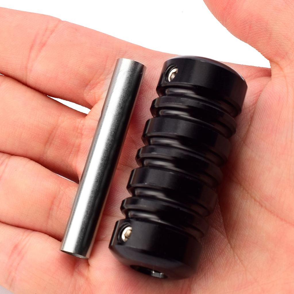 Maxbell Maxbell Tattoo Machine Handle Grips Tip Needle Tube Tattoo Spray Supply Tool Black