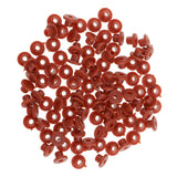 Maxbell Maxbell 100pcs Red Rubber Grommets Nipples Set For Tattoo Machine Needles Supplies