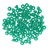 Maxbell Maxbell 100pcs Green Rubber Grommets Nipples Set For Tattoo Machine Needles Supplies