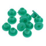 Maxbell Maxbell 100pcs Green Rubber Grommets Nipples Set For Tattoo Machine Needles Supplies