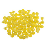 Maxbell Maxbell 100pcs Yellow Rubber Grommets Nipples Set For Tattoo Machine Needles Supply