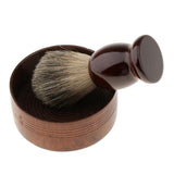 Maxbell Mens Shaving Brush with Shave Bowl Soap Cup and Shaving Cream for Salon Home