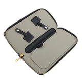 Maxbell Maxbell Leather Hairdressing Scissors Shear Clips Combs Salon Tools Holder Holster Barber Pouch Case Bag