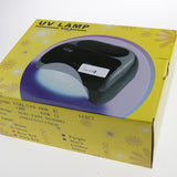 Maxbell 48W Nail Dryer LED UV Lamp Curing Nail Polish Manicure Light EU Plug Gold