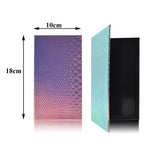 Maxbell 2 Pieces Cosmetic Empty Magnetic Palette Container Case Box For Eyeshadow Pressed Powder Lipstick Concealer Makeup