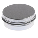 Maxbell 10x 20ml Empty Round Cosmetic Cream Lip Balm Screw Lid Tin Container Jars #A