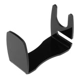Maxbell Maxbell Premium Salon Arcylic Drip Stand For Men's Shaving Brush Mug Holder Black